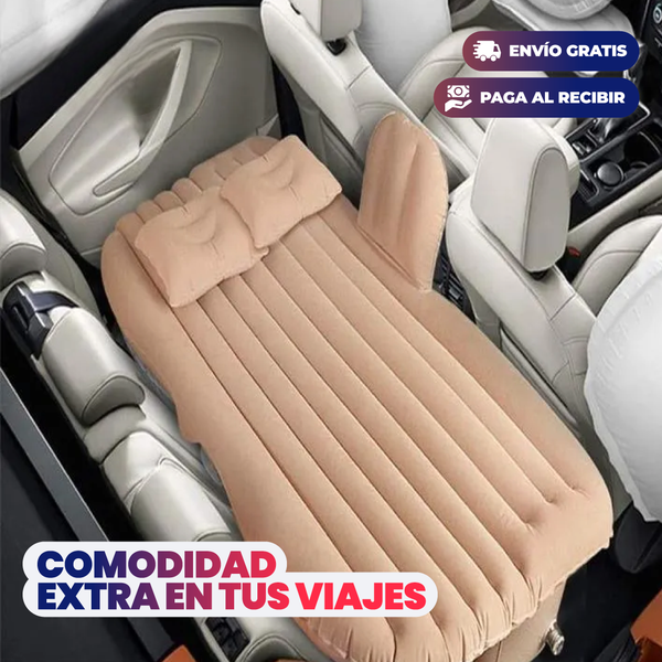 COLCHON INFLABLE PARA CARRO | DUERME EN TU CARRO COMO EN TU CASA!