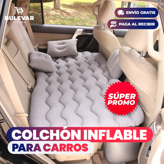 COLCHON INFLABLE PARA CARRO | DUERME EN TU CARRO COMO EN TU CASA!
