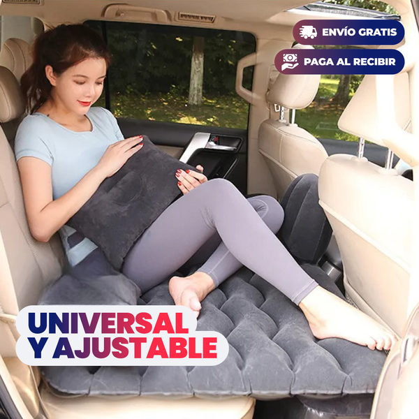 COLCHON INFLABLE PARA CARRO | DUERME EN TU CARRO COMO EN TU CASA!