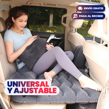 COLCHON INFLABLE PARA CARRO | DUERME EN TU CARRO COMO EN TU CASA!