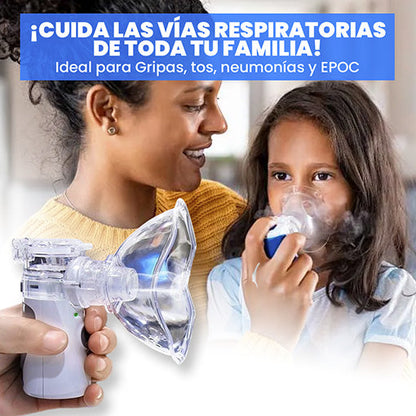 Nebulizador Portátil y Silencioso - RespiraFácil